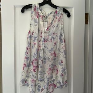 NWT joie silk flower tank size medium